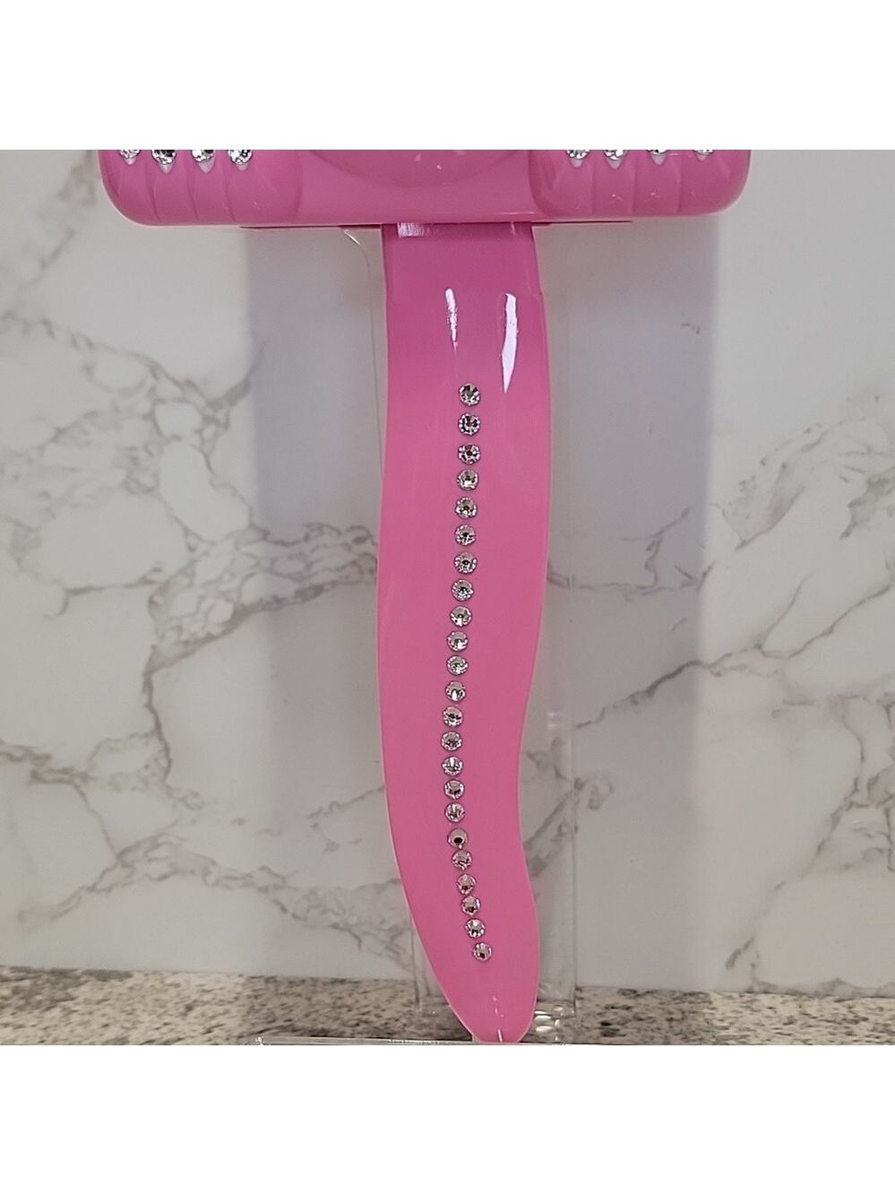 Jeweled Flamingo Pink Kit-Cat Klock clock SUPER RARE - Picture 5 of 9
